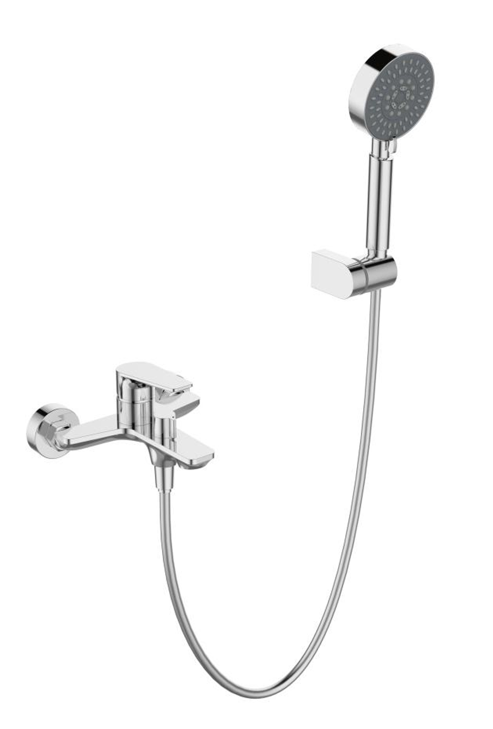 Смеситель BelBagno для ванны и душа ANCONA-VAS/DFS-CRM