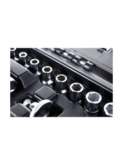 Набор инструментов Inforce 46 предметов 1/4 Inforce, Сталь Cr-V, Профессиональный, 06-07-11