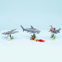 LEGO Creator - Страшная акула и сундук с сокровищами 3в1 31381
