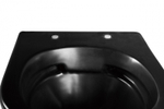 Комплект унитаза с инсталляцией Abber Bequem AC1100MB-AC0105-AC0120MB с сиденьем Микролифт и Черной матовой клавишей смыва