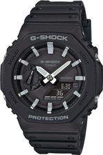 Японские наручные часы Casio G-SHOCK GA-2100-1AER с хронографом