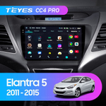 Teyes CC4 Pro 9" для Hyundai Elantra, Avante 2013-2016