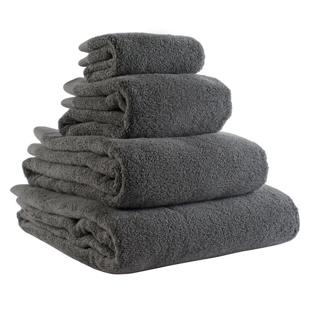 Полотенце 30х50 Tkano Essential темно-серое