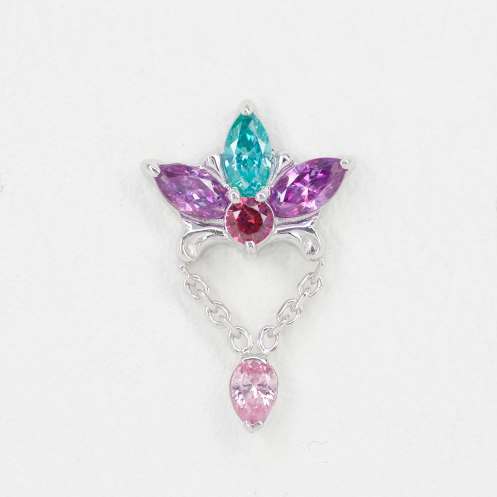 Honey Lily tops with colored gems