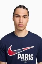 Футболка Nike PSG 24/25 Swoosh - темно-синий