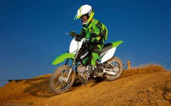 Мотоцикл кроссовый эндуро KAWASAKI KLX110