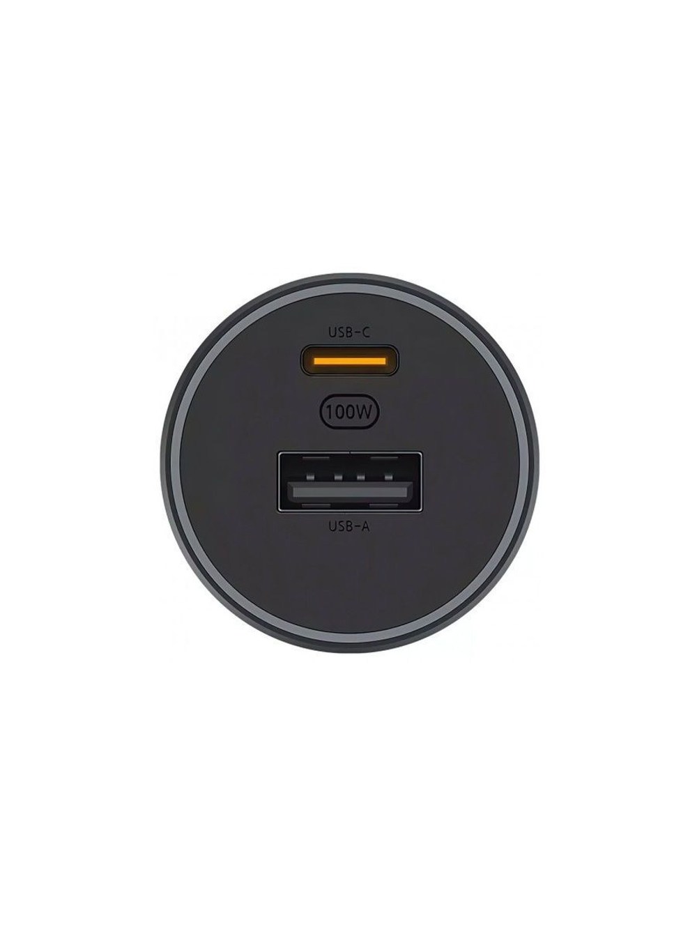 Адаптер Xiaomi Car Charger 1A1C 100W Black CC07ZM