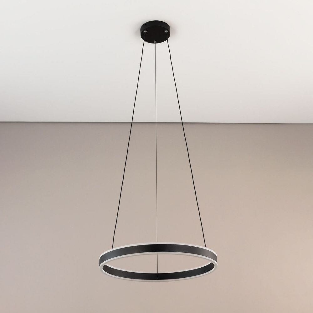 Citilux Дуэт CL719501 LED Люстра подвесная с пультом Чёрная