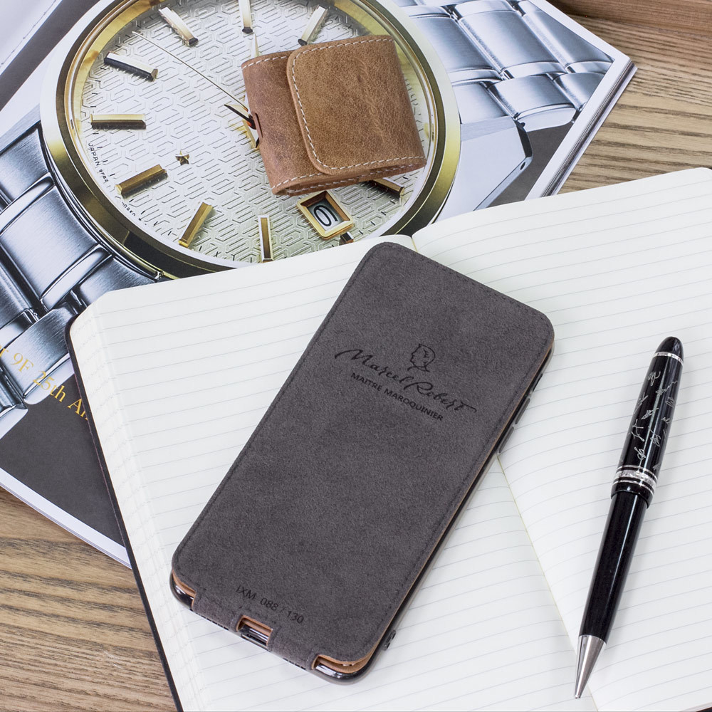 Чехол для iPhone Xs Max из натуральной кожи теленка, цвета винтаж