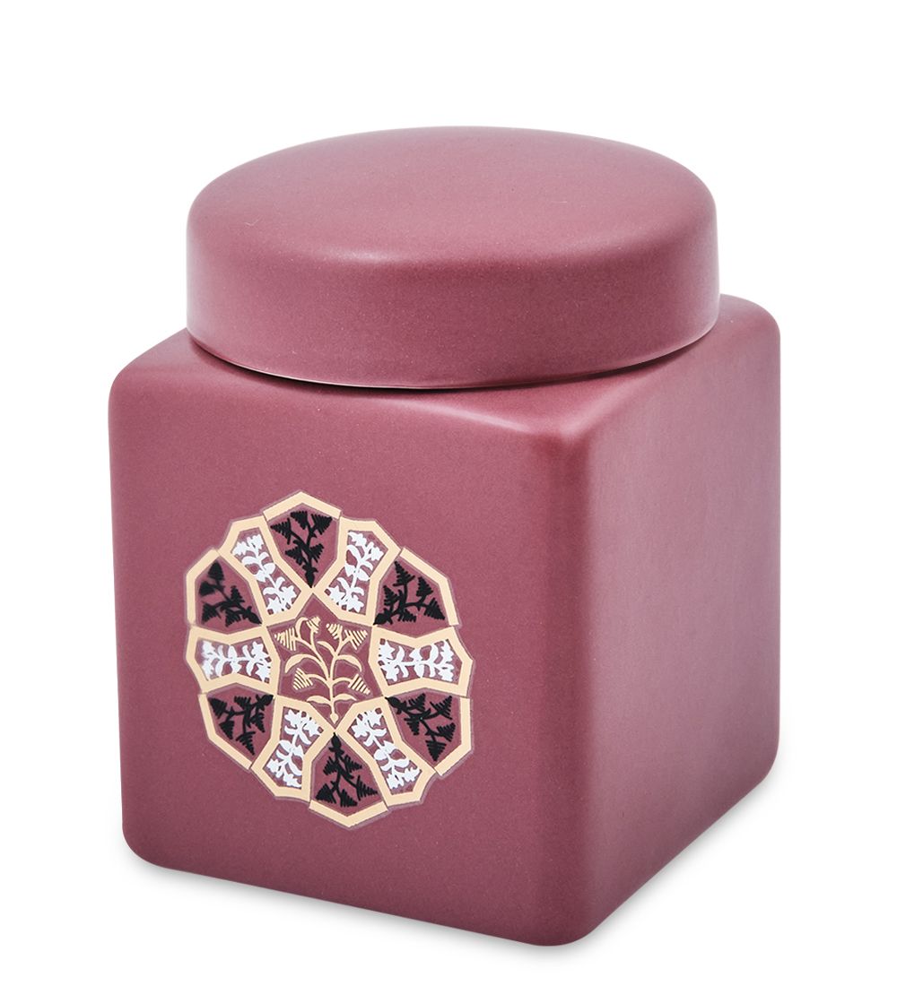 TJ-09/2 Керамическая банка мал. с крышкой