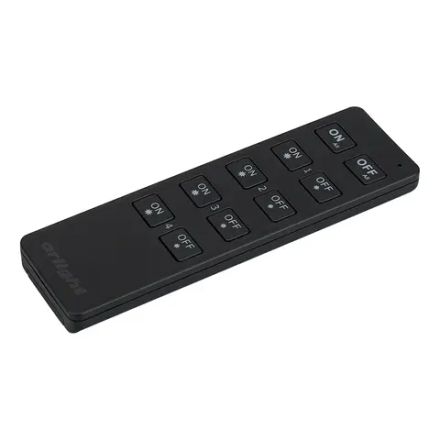 Пульт SMART-R7-DIM (4 зоны, 2.4G) (Arlight, IP20 Пластик, 5 лет) 023028