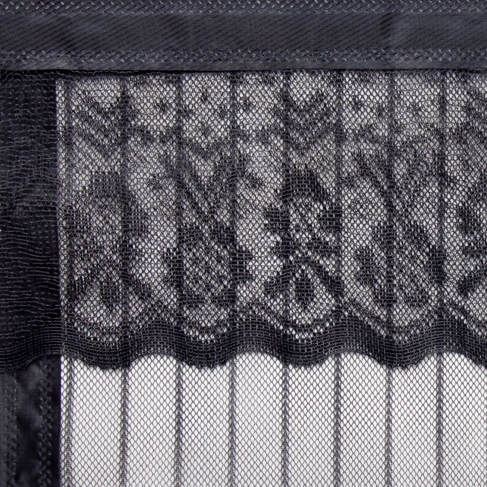 Москитная сетка Feona на магнитах, 1 x 2,1 м, черная, 224825