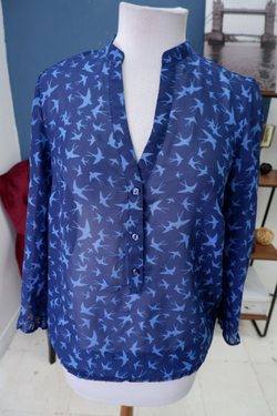 Блузка Tchibo с принтом 44 размер