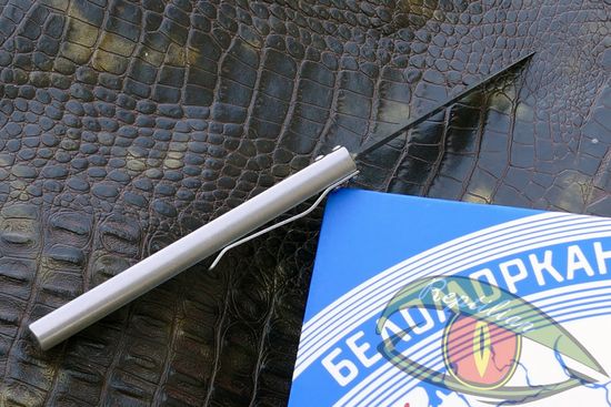 Складной нож STEELCLAW Беломор c клинком из стали D2, рукоять Stainless Steel