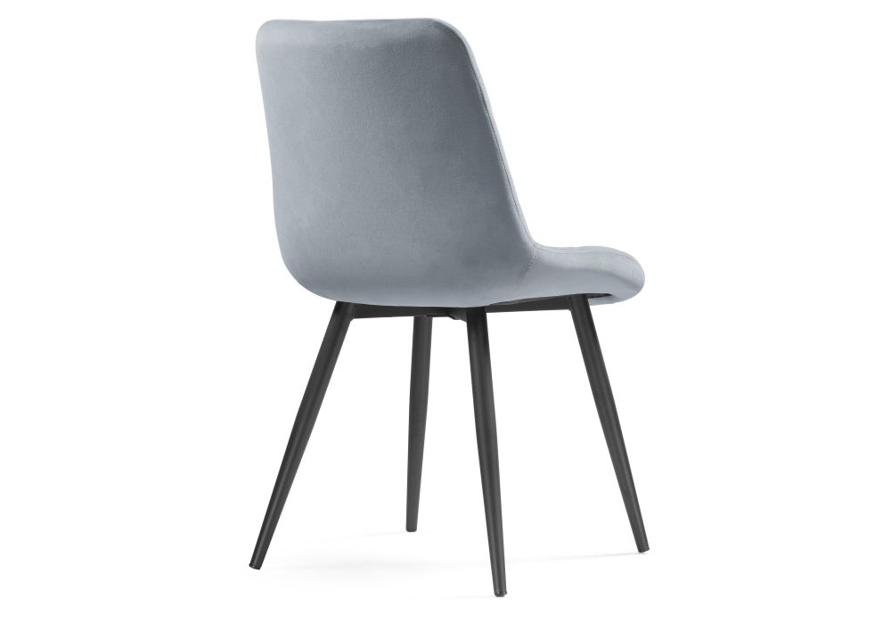 Стул на металлокаркасе Fox black / gray