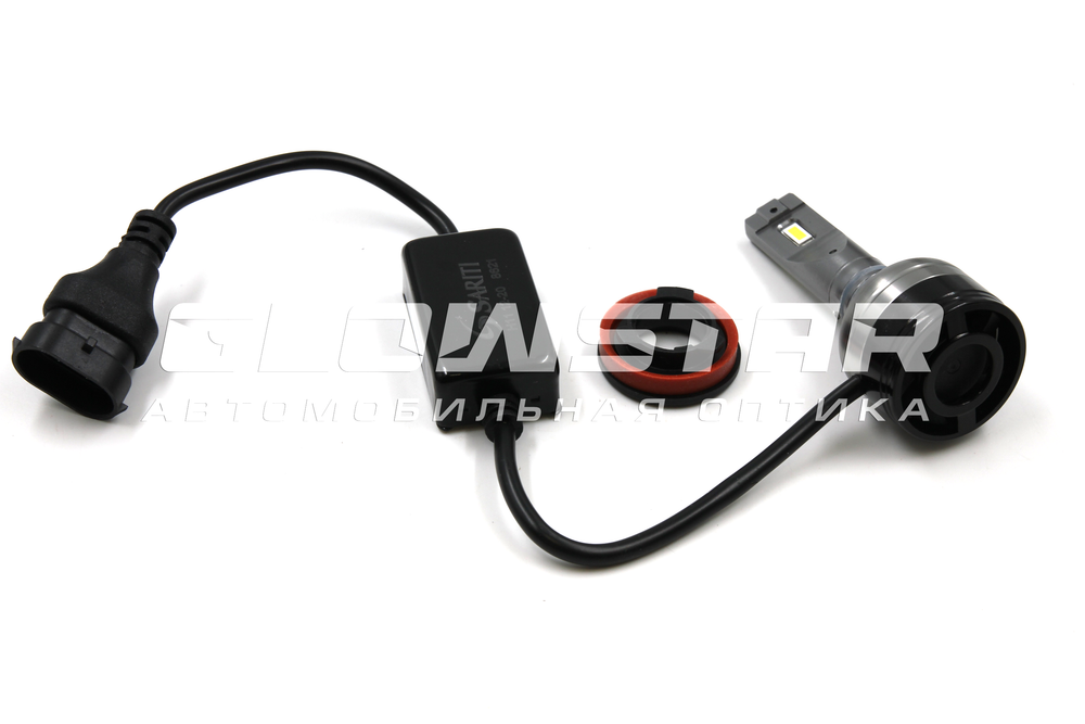 Светодиодные лампы H8/H9/H11/H16 F16 5500K, 12V, 40W (комплект, 2шт)