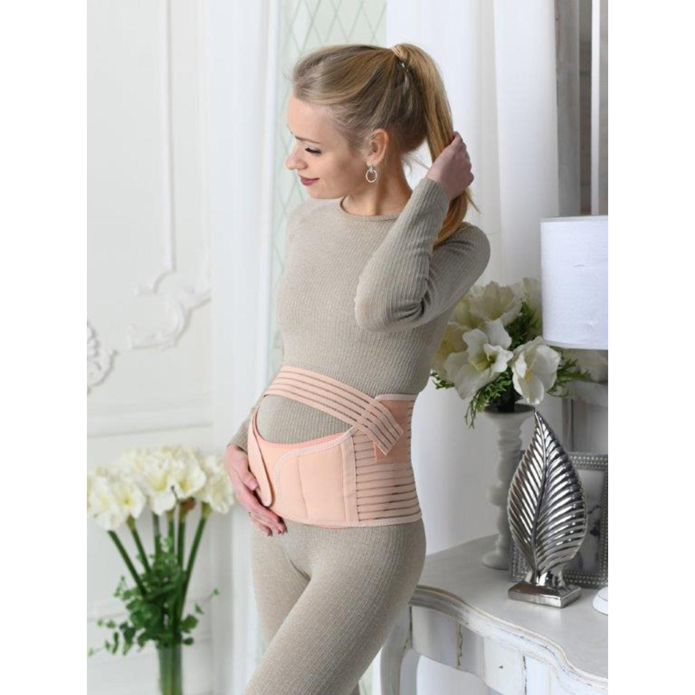 7044141 Бандаж-пояс универсальный, размер 116-120, цвет бежевый