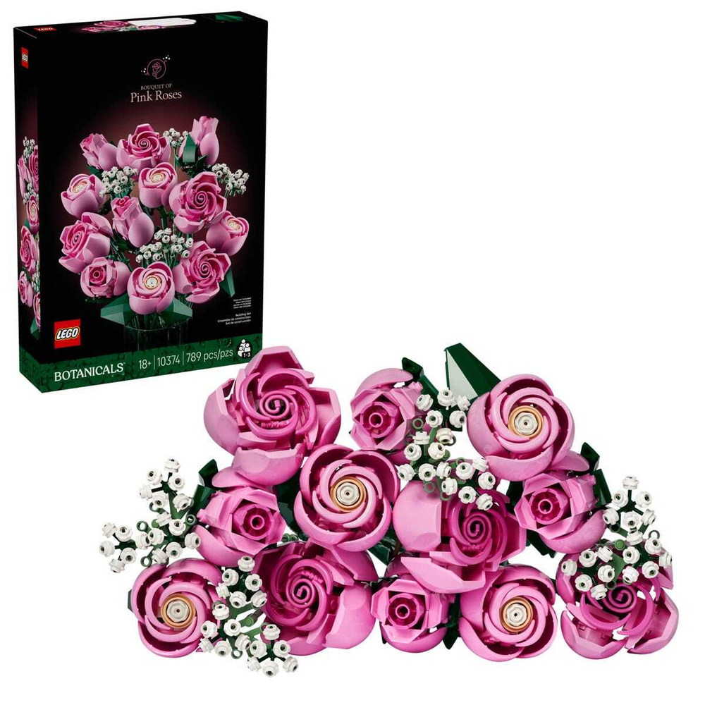 Конструктор LEGO The Botanical Collection 10374 Bouquet of Pink Roses