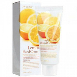 Увлажняющий крем для рук с лимоном 3W Clinic Moisturizing Hand Cream (lemon) (100 мл)