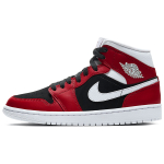 Кроссовки Air Jordan 1 Mid Gym Red Black