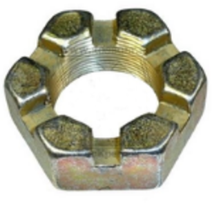 Гайка 33х1,5  корончатая реактивного пальца РМШ (Евро) КАМАЗ