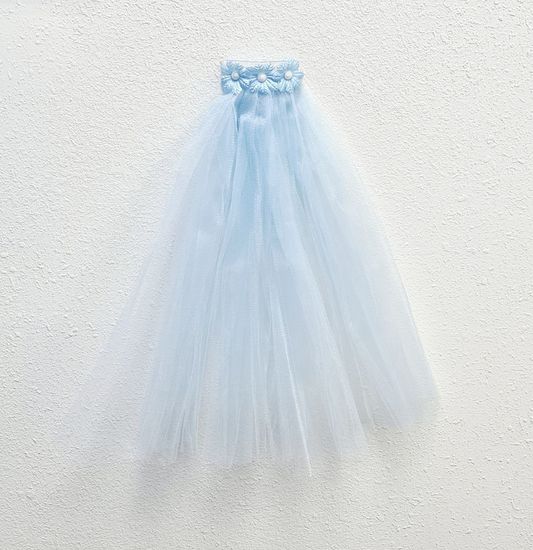 Мини фата коралловая SvetikFantasy "Для девичника" №5613.135