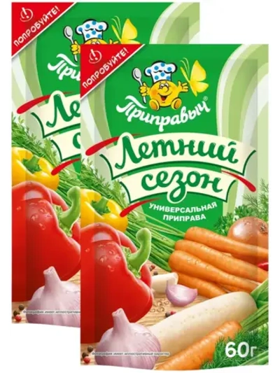 Универсальная приправа Летний Сезон 60 г * 2 шт