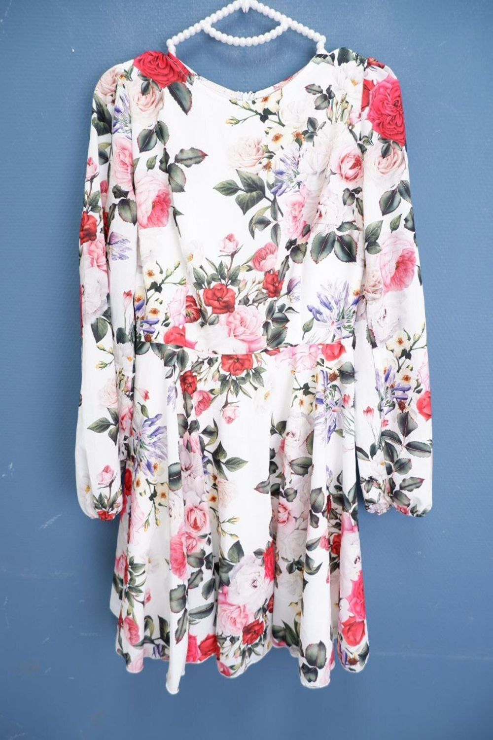 Платье "Золотой Песок"с цветами 42 размер