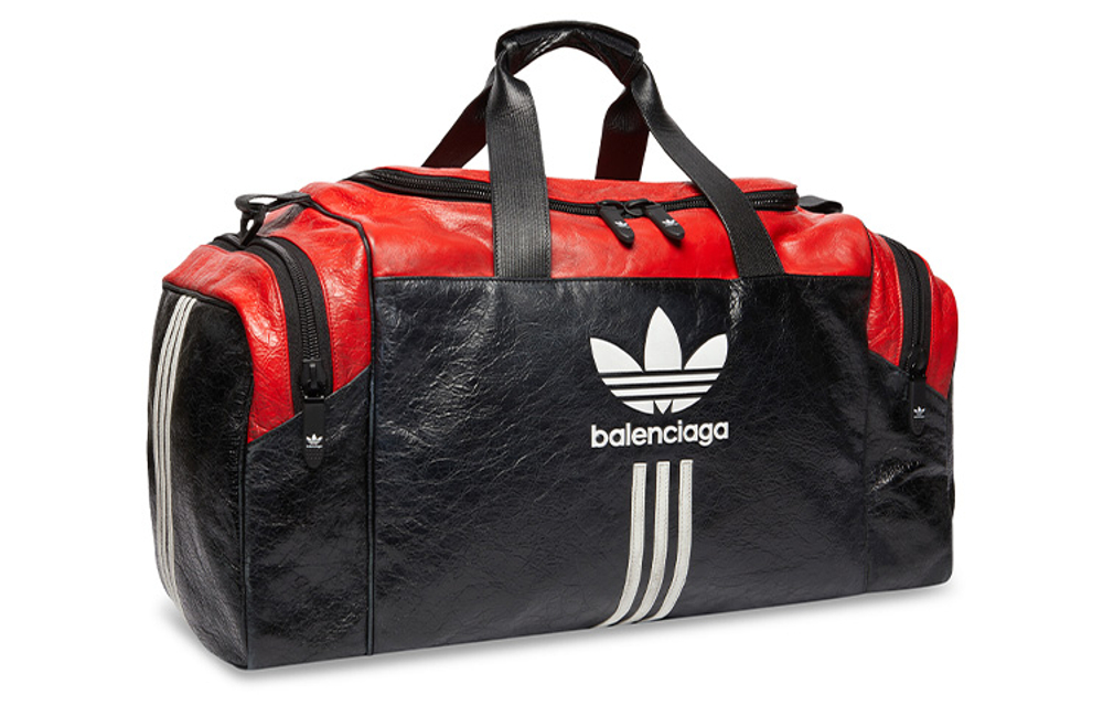 Balenciaga X Adidas Gym Bag Black/Red
