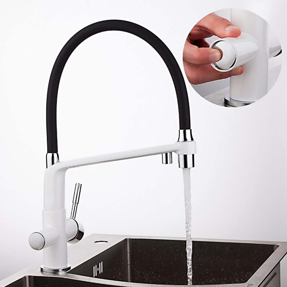 Смеситель для кухни с гибким изливом Gappo G4398-9