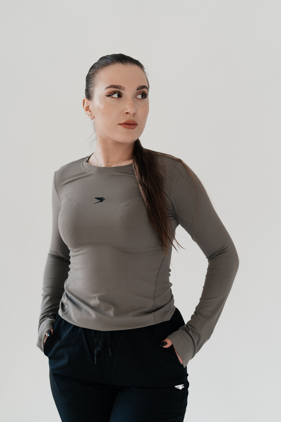 ЛОНГСЛИВ FOLD (хаки)