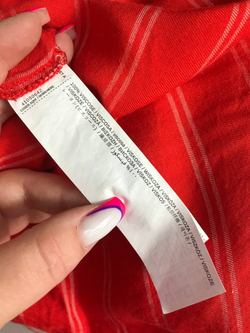 Блузка Mango яркого цвета в полоску, маркировка S,визуально 44 размер