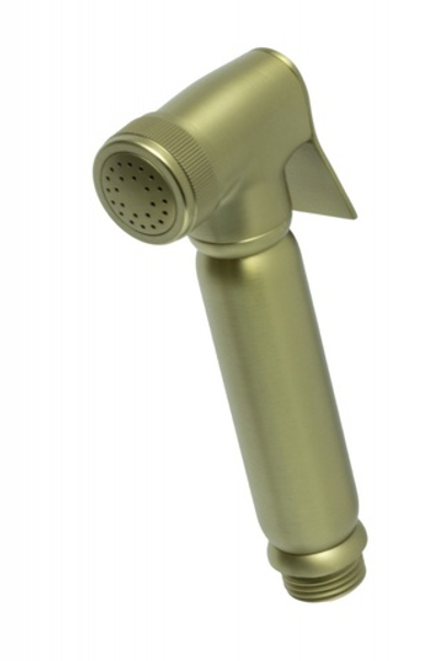 2011-S Лейка металл. для биде (МАТ. ЗОЛОТО)  GANZER  (50/1шт)