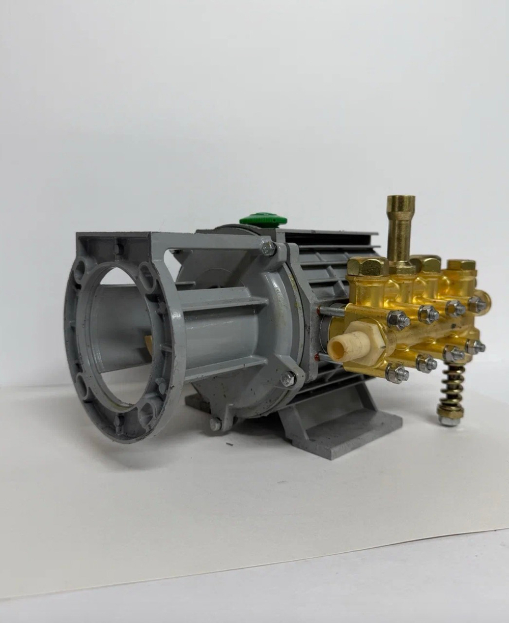 Насос водяной плунжерный для мойки высокого давления Tademitsu TM 280, TM 380, TAO T-380, помпа, латунная головка (1 шт.)