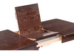 Стол Матис 110(150)х90х76 орех темный