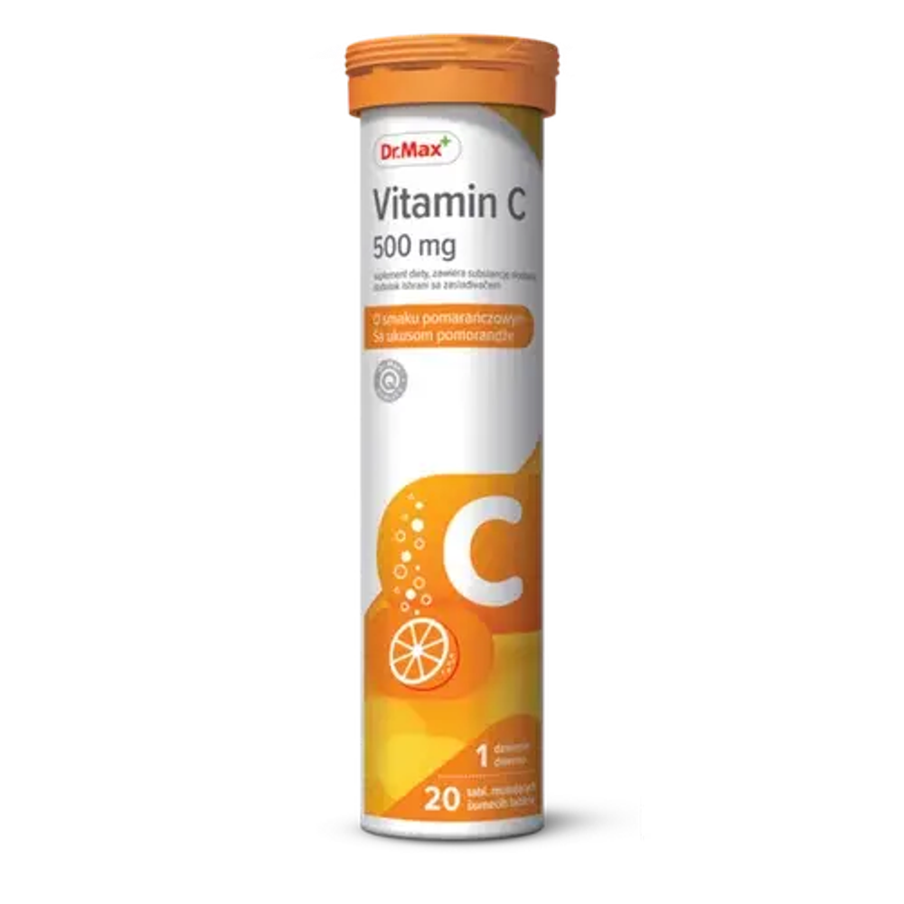 Витамин C 500 мг Dr. Max - 20 шипучих таблеток