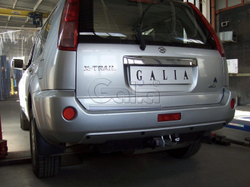 Фаркоп оцинкованный Galia N040C для Nissan X-Trail 2001-2007(паспорт и сертификат в комплекте)(без электрики)
