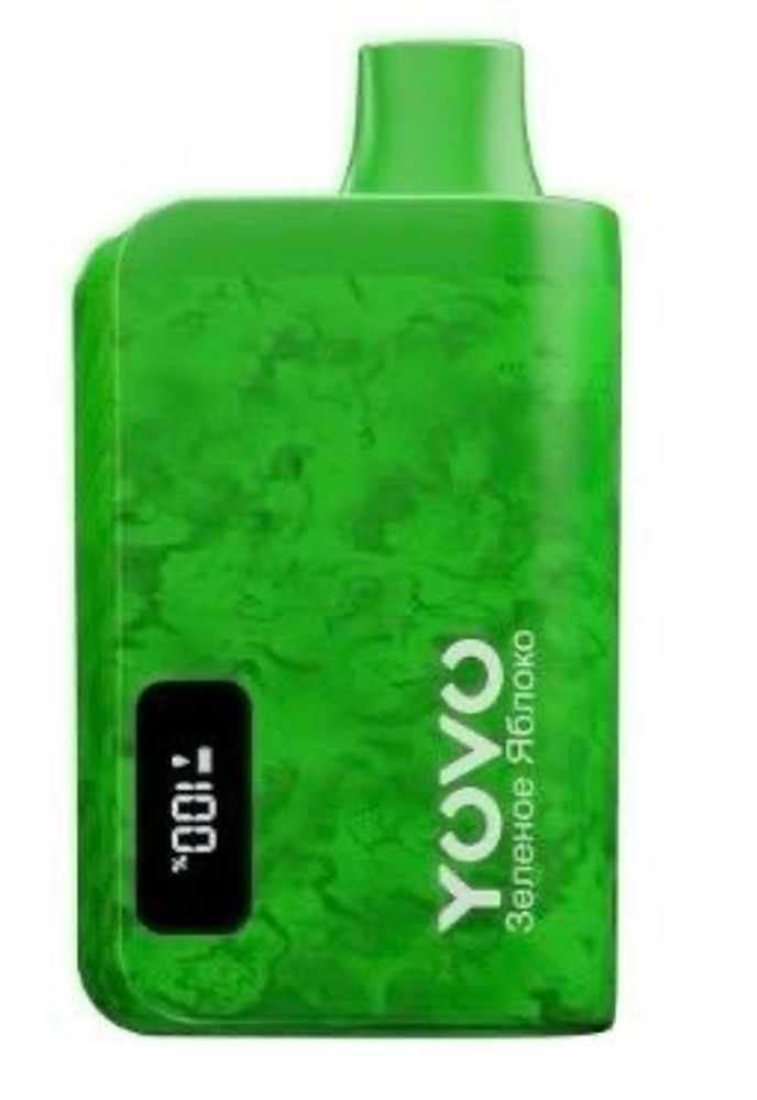 YOVO 7000 - Зелёное Яблоко