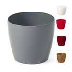 Кашпо Магнолия с поддоном фирма Ламела (Польша) диаметр 12 см