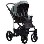 Детская коляска Bebetto Magnum Prima 3 в 1 с автокреслом Avionaut Cosmo 07 шалфей кожа