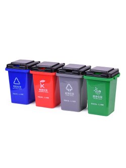 Игрушка Набор машин Спецтехника с мусорными баками (090A-67A)