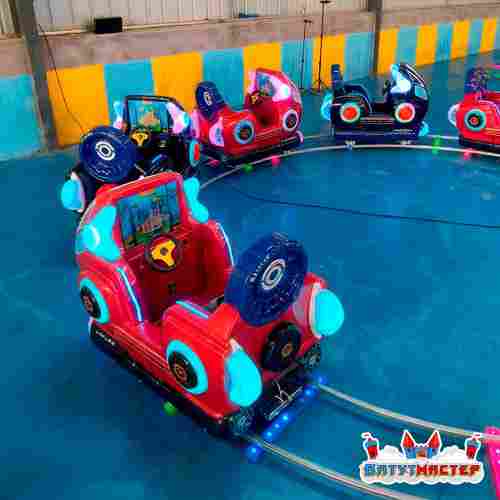 Детский поезд на рельсах «Галактический экспресс», 5 кабинок, 5 мест