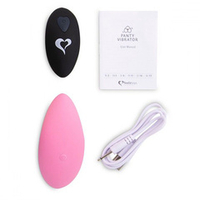 Розовый вибромассажер 10см в трусики с пультом ДУ Feelz Toys Panty Vibe Remote Controlled Vibrator