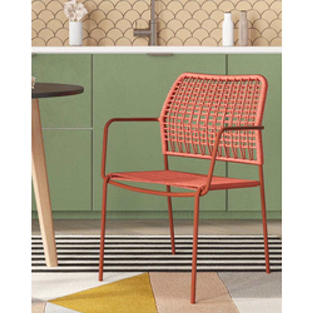 Стул Solaia красный