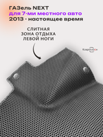 Автомобильные коврики ЭВА ГАЗель Next (13-н.в.) для 7-ми местного авто