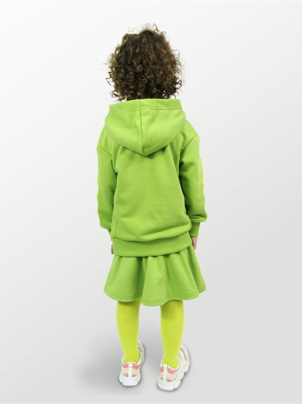 Худи для детей, модель №1, рост 98 см, зеленый