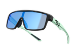 Спортивные очки 720armour Alpha / Matte Black / Lt. Minty Green Temple / Smoke Full Blue White Lens