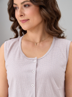 Ночная сорочка С-017/бежевый-чешуя-к