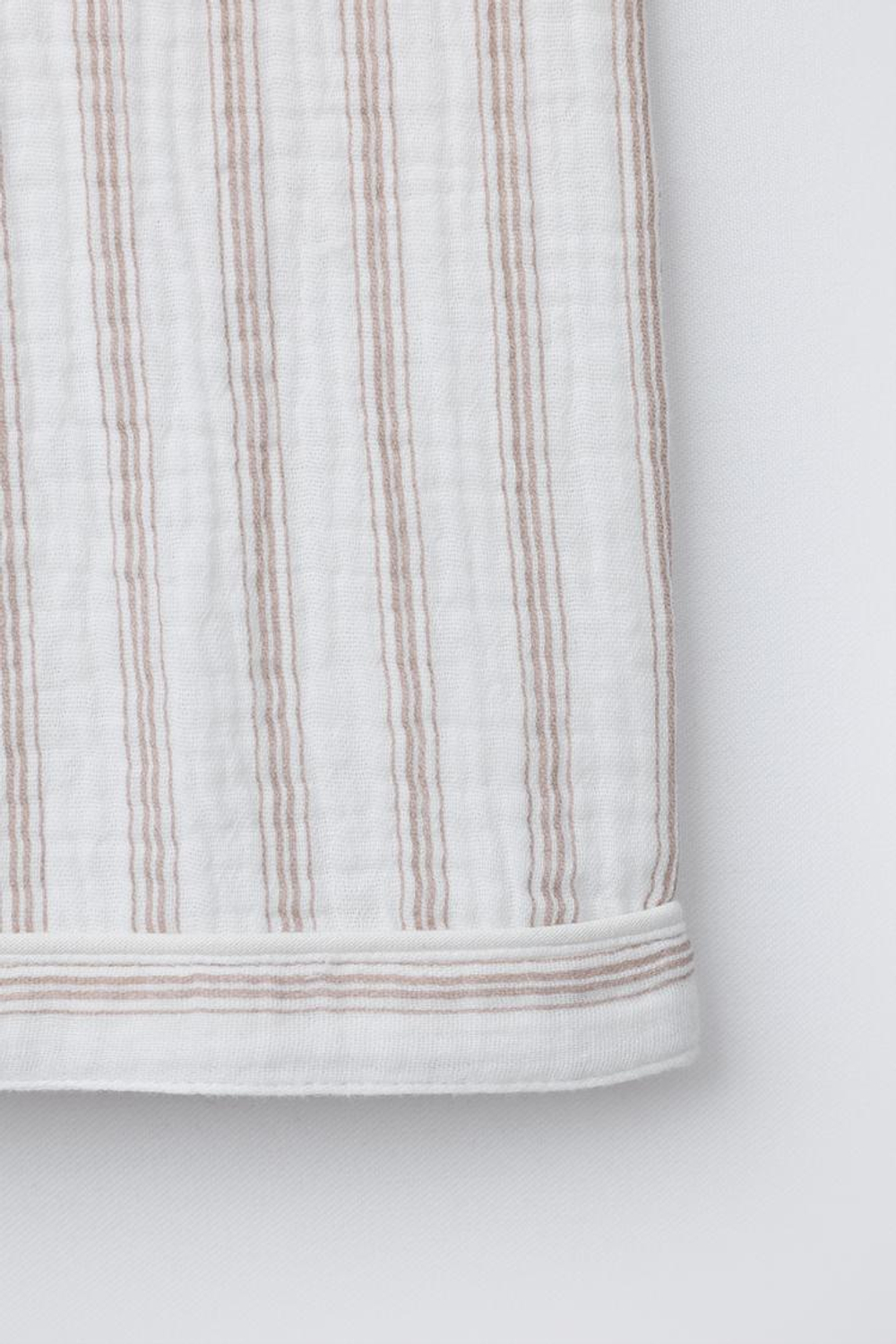 ZARA ПИЖАМА В ПОЛОСКУ, ЭКРЮ