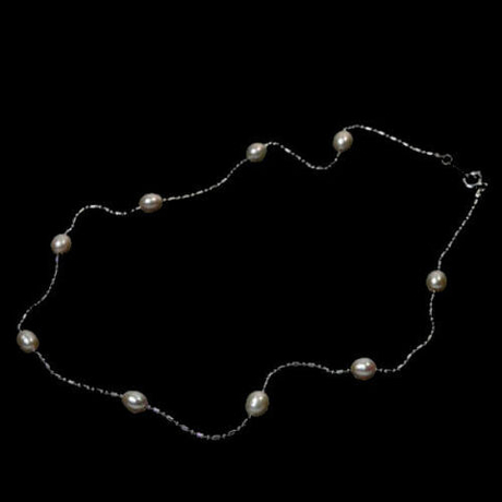 Колье "Нежность" жемчуг кремовый